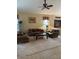 Cozy living room with plush seating and natural light at 840 W Crooked Stick Dr, Casa Grande, AZ 85122