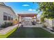 Gazebo sitting area in backyard, perfect for enjoying outdoors at 10034 E Thunderbolt Ave, Mesa, AZ 85212
