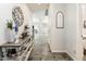 Inviting hallway features neutral colors, decorative accents, and flows into other living spaces at 1151 S Avoca --, Mesa, AZ 85208