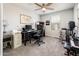 Functional office space featuring a built-in desk and shelving at 1151 S Avoca --, Mesa, AZ 85208