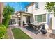 Spacious patio featuring a dining area and seating under a covered area, ideal for outdoor entertaining at 1151 S Avoca --, Mesa, AZ 85208