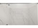Bright marble-look shower with shower head at 17837 W Mission Ln, Waddell, AZ 85355