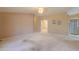 Inviting living room with neutral carpet and a view of adjacent rooms at 1855 N Rim Rock Dr, Casa Grande, AZ 85122