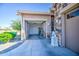 Attached two-car garage with ample space for parking and storage, featuring a clean and organized interior at 21551 E Waverly Ct, Queen Creek, AZ 85142