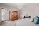 This bedroom has a sauna in the corner, a great relaxation space at 31107 N 27Th Ave, Phoenix, AZ 85085