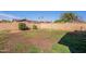 An expansive backyard space with green grass, perfect for creating your dream outdoor oasis at 3408 W Carol Ave, Phoenix, AZ 85051
