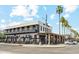Corner view of a commercial building with Black Sheep restaurant and outdoor patio seating at 400 N Jay N St, Chandler, AZ 85225