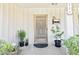 Charming front porch featuring plants and a decorative security door at 400 N Jay N St, Chandler, AZ 85225
