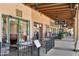 Charming storefront with outdoor seating, perfect for a coffee or light meal at 400 N Jay N St, Chandler, AZ 85225