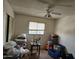 Bedroom featuring a ceiling fan and window, offering natural light and a comfortable space at 4614 N 19 Ave, Phoenix, AZ 85015