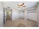 Spacious bedroom featuring neutral carpeting, ample closet space and lots of natural light at 4808 W Shaw Butte Dr, Glendale, AZ 85304