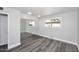 Modern bedroom with mirrored closet doors and hard surface flooring at 5942 N 83Rd St, Scottsdale, AZ 85250