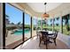Charming breakfast nook with golf course views and access to backyard pool at 7705 E Doubletree Ranch Rd # 8, Scottsdale, AZ 85258