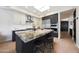 Gorgeous kitchen with updated appliances, a large island, and ample cabinet space at 7705 E Doubletree Ranch Rd # 8, Scottsdale, AZ 85258