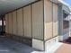 Enclosed carport with additional storage for outdoor essentials providing functional space at 8700 E University Dr # 1450, Mesa, AZ 85207