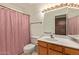 Bright bathroom with updated vanity and shower at 9123 W Utopia Rd, Peoria, AZ 85382
