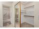 Good-sized walk-in closet offering ample storage space for clothing and accessories at 9123 W Utopia Rd, Peoria, AZ 85382
