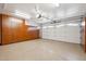 Spacious and clean garage with lots of storage cabinets at 9460 N 105Th Pl, Scottsdale, AZ 85258