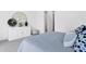 Relaxing bedroom with a cozy bed, stylish dresser, and a glimpse into the ensuite bathroom for convenience at 1 Easy St # 15, Carefree, AZ 85377