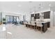 Open-concept kitchen with an eat-in island and stainless steel appliances at 1 Easy St # 15, Carefree, AZ 85377