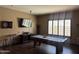 A game room featuring a billiards table, a tv, and bar stool seating at 12937 W Calle De Sol --, Peoria, AZ 85383