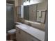 Bathroom vanity with three medicine cabinets and new fixtures at 1308 S Spur --, Mesa, AZ 85204