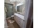 Primary bathroom featuring a modern vanity with a toilet paper drawer at 1308 S Spur --, Mesa, AZ 85204