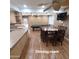 Multi purpose room with dining area, display shelves, storage, pool table, and TV at 1308 S Spur --, Mesa, AZ 85204