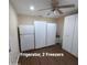 A walk in pantry with 3 refrigerators, 2 freezers, and plenty of storage at 1308 S Spur --, Mesa, AZ 85204
