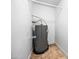 Utility closet featuring the water heater at 1444 W Wickieup Ln, Phoenix, AZ 85027