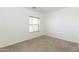 Cozy bedroom with neutral walls, carpet, and window with blinds at 15818 N 25Th St # 124, Phoenix, AZ 85032
