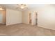 Expansive main bedroom with en-suite bathroom and large walk-in closet at 15818 N 25Th St # 124, Phoenix, AZ 85032