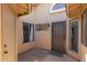 Enclosed courtyard featuring brick-paved floor at 18002 N 12Th St # 45, Phoenix, AZ 85022