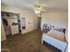 Bedroom with closet and large window at 1904 E Jarvis Ave, Mesa, AZ 85204