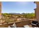 Balcony view featuring desert landscaping and mountains in the background, creating a serene outdoor space at 19550 N Grayhawk Dr # 2023, Scottsdale, AZ 85255