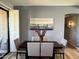 Elegant dining room featuring a modern table setting and soft natural light at 19550 N Grayhawk Dr # 2023, Scottsdale, AZ 85255