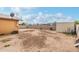 Expansive backyard with block fencing, great for gardening or creating an outdoor entertainment area at 2132 W Chambers St, Phoenix, AZ 85041
