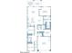Detailed floor plan showcasing the layout of this spacious home, with 4 bedrooms and open-concept living areas at 25138 W Wayland Dr, Buckeye, AZ 85326