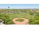 Aerial view of a baseball field and soccer field in a residential community at 25995 W Sierra Pinta Dr, Buckeye, AZ 85396