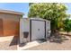 Backyard shed with 