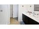 Bathroom featuring a double vanity, countertop, and neutral color scheme at 1237 E Paul Dr, Casa Grande, AZ 85122
