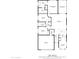 Detailed floor plan showcasing layout of the home's kitchen, living room, bedrooms, bathrooms, and screened porch at 16120 N 86Th Ln, Peoria, AZ 85382