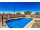 Refreshing pool perfect for relaxation and enjoyment in a private backyard setting at 16120 N 86Th Ln, Peoria, AZ 85382