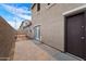 Paver patio and walled yard create an inviting backyard space at 17802 N 114Th Ln, Surprise, AZ 85378
