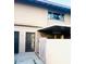 A view of the exterior of the home showing the backyard space at 2377 W Hazelwood St, Phoenix, AZ 85015
