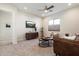 Comfortable living room with modern furnishings, creating a welcoming and stylish atmosphere at 2821 E Cashman Dr, Phoenix, AZ 85050