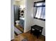 Full bathroom featuring vanity, mirror, toilet, shower and window with coverings at 2927 N Oregon St # 7, Chandler, AZ 85225