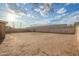 Large backyard featuring a concrete fence and ample space for outdoor activities at 3632 W Mariposa St, Phoenix, AZ 85019