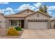 Charming single-story home featuring a well-maintained front yard and a two-car garage at 3724 E Derringer Way, Gilbert, AZ 85297