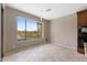 Bright dining area offering a view of the pool at 41627 N Cedar Chase Rd, Anthem, AZ 85086
